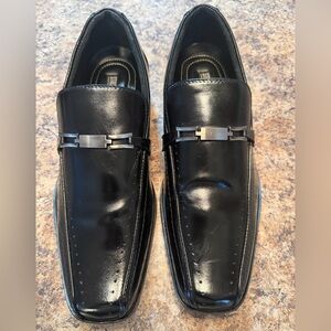 Stacy Adams CADE Size 10 Men’s  
Black Leather Dress Shoe 20126 W/box